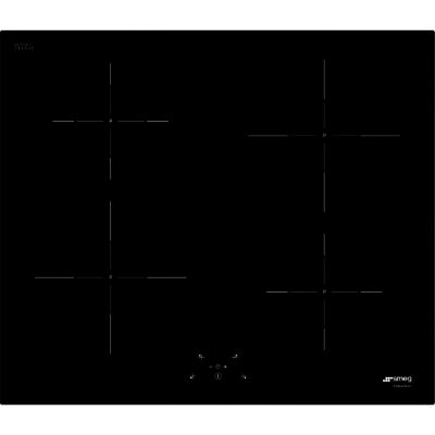 Smeg SI5643D 60cm Touch Control Induction Hob with Straight Edged Glass in Black Smeg SI5643D 60cm Touch Control Induction Hob with Straight Edged Glass in Black